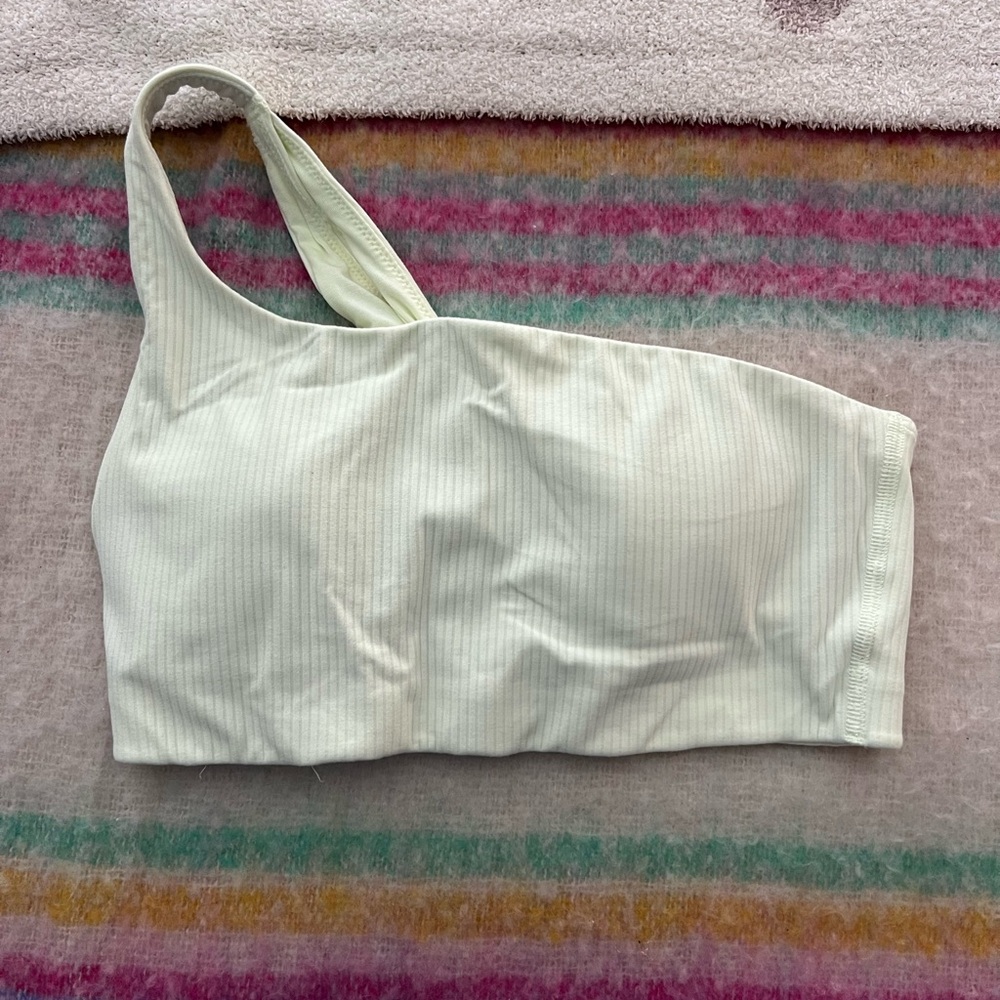 Lululemon one shoulder sports bra
